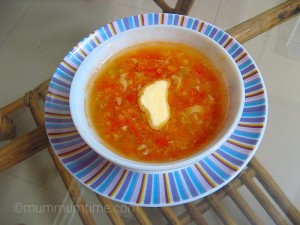 Vegetable Soup for Babies, Toddlers, and Kids