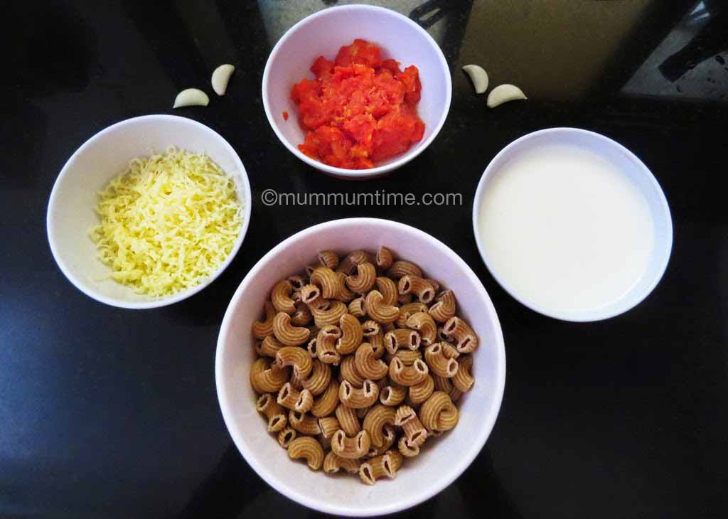 Fab India's Curvi Rigati pasta and other ingredients