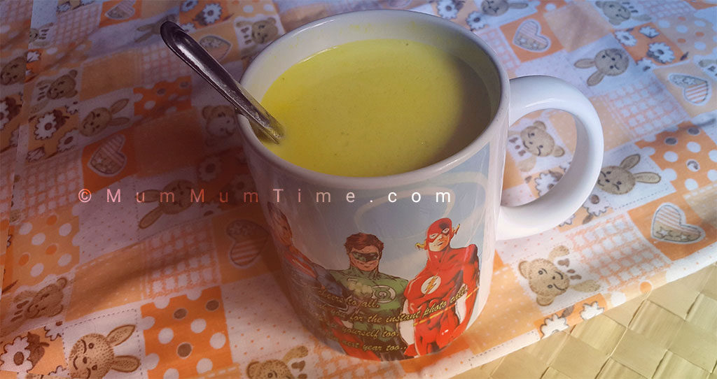 Ajwain and Turmeric Milk (Carom Seeds in Golden Milk) Recipe