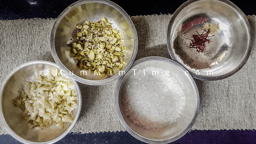 Ingredients for Masala Doodh Recipe