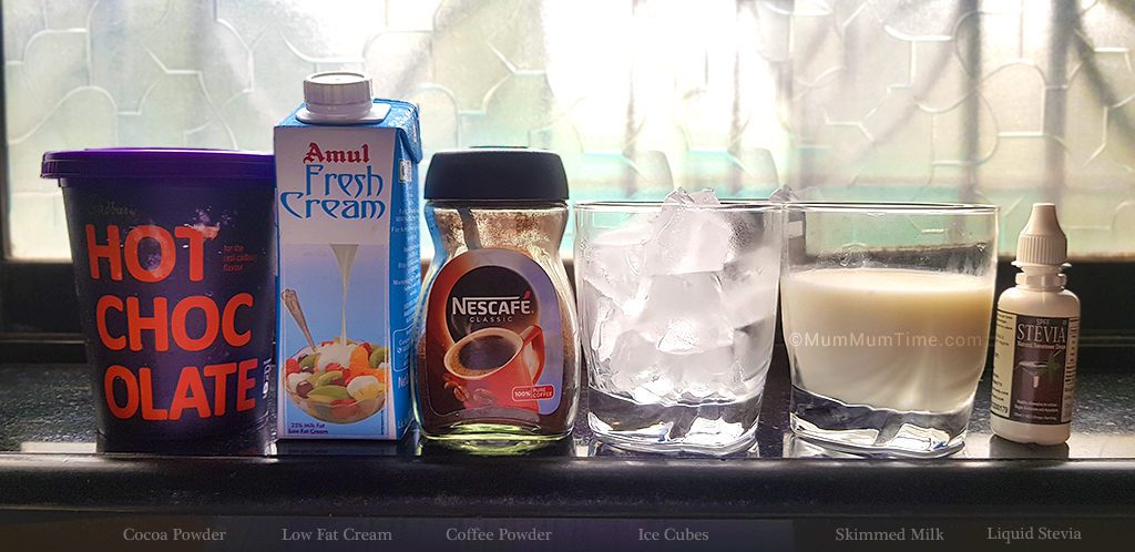 Cold Coffee Recipe - Ingredients